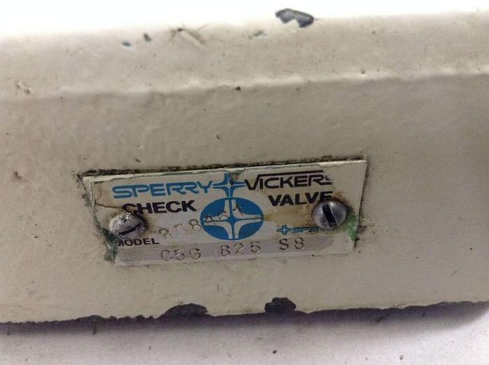 Used SPERRY VICKERS Check Valve C5G 825 S8 #68241