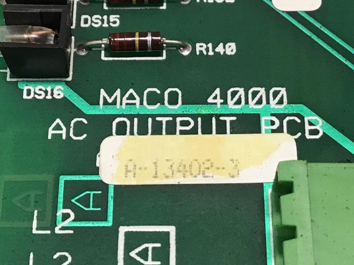 Used BARBER COLMAN AC Output Circuit Board A-13402-3 #135498