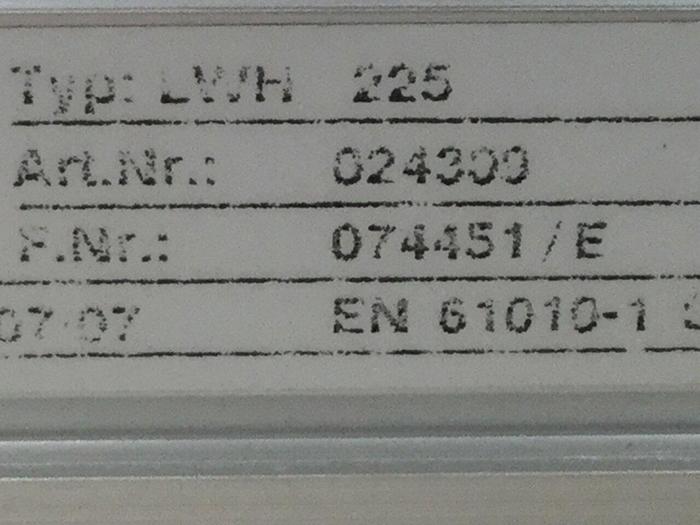 Used NOVOTECHNIK Linear Transducer LWH225 Used