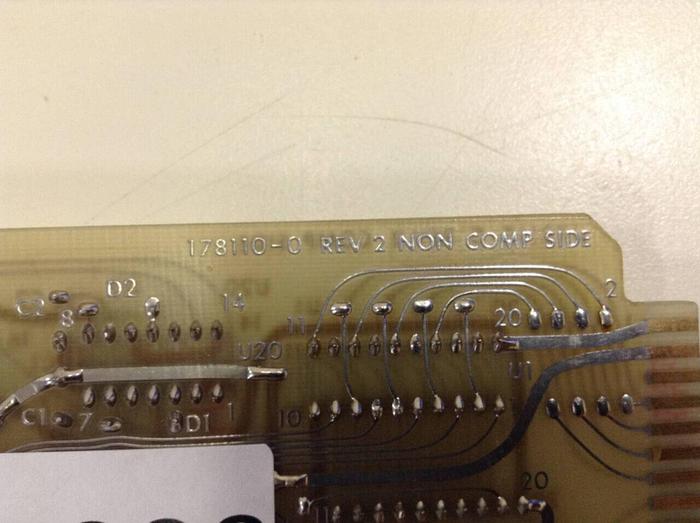 Used SATEC Circuit Board 178110-0 #87203