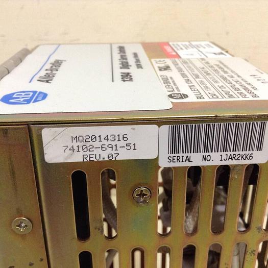 Used ALLEN BRADLEY Digital Servo Controller 1394-SR9A SER B #71469
