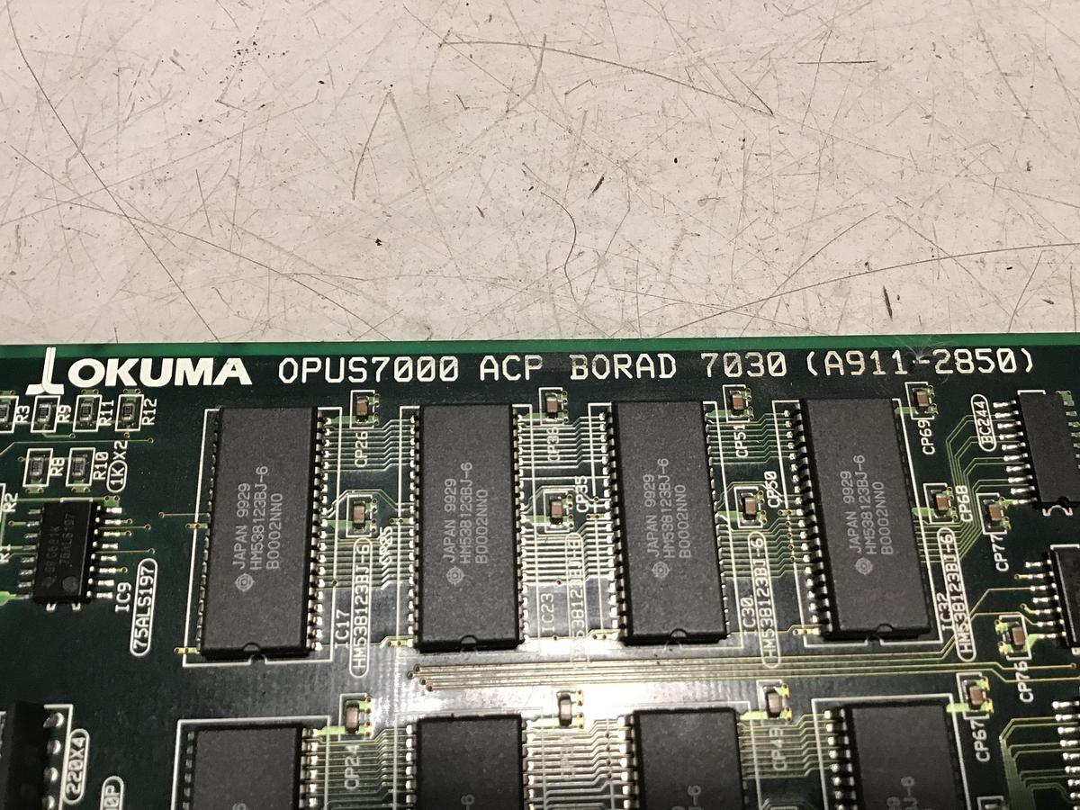 Used OKUMA OPUS7000 ACP Circuit Board Used #144148