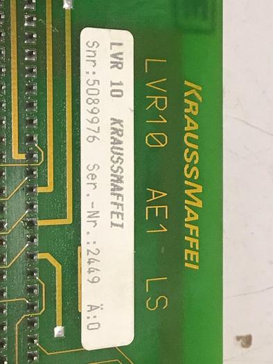 Used KRAUSS MAFFEI Circuit Board LV200 #120258
