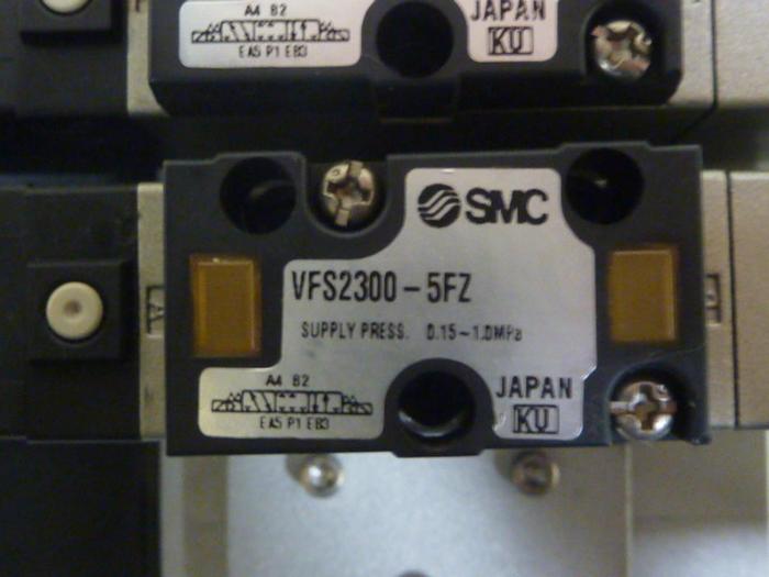 Used SMC Control Block w/ Valves ARBF2000-00-P-1 #61347