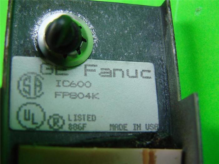 Used GE FANUC face plate IC600FP804K Used