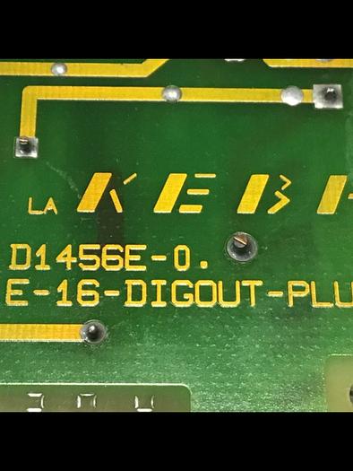 Used KEBA Engel Output Board E-16-DIGOUT-PLUS D1456E-0 Used
