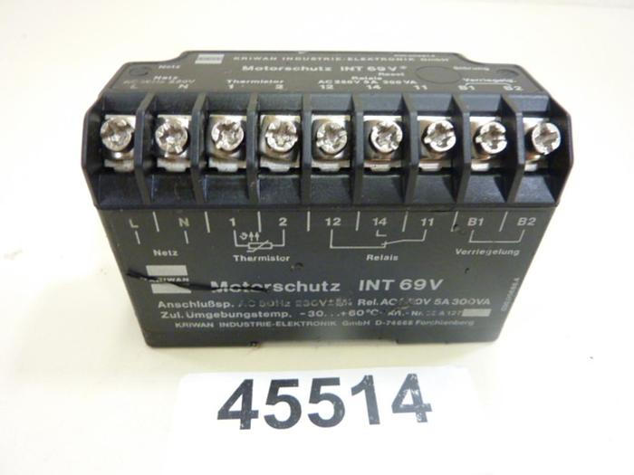 Used KRIWAN Motor Protector 13A127S21 #45515