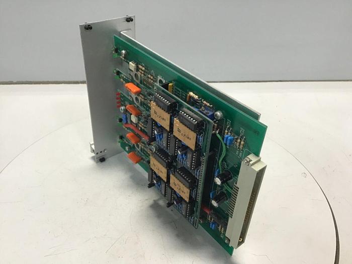 Used PLASTHING 4 Zone Control Card MSCC 4X24-01 #119209