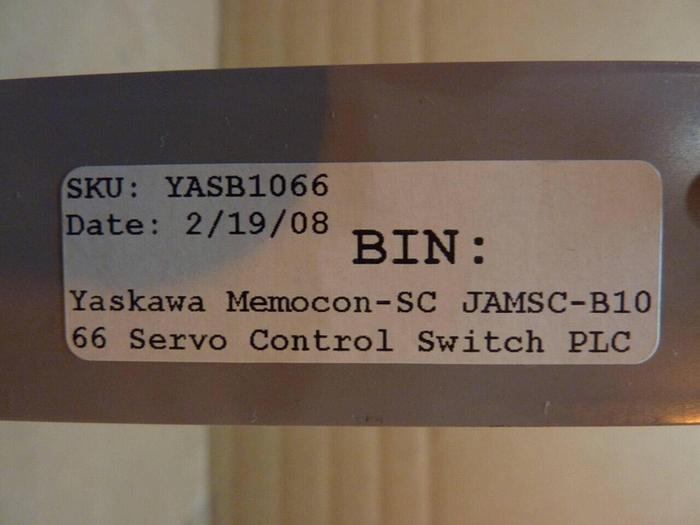 Used YASKAWA Servo Control Switch JAMSC-B1066 #23933
