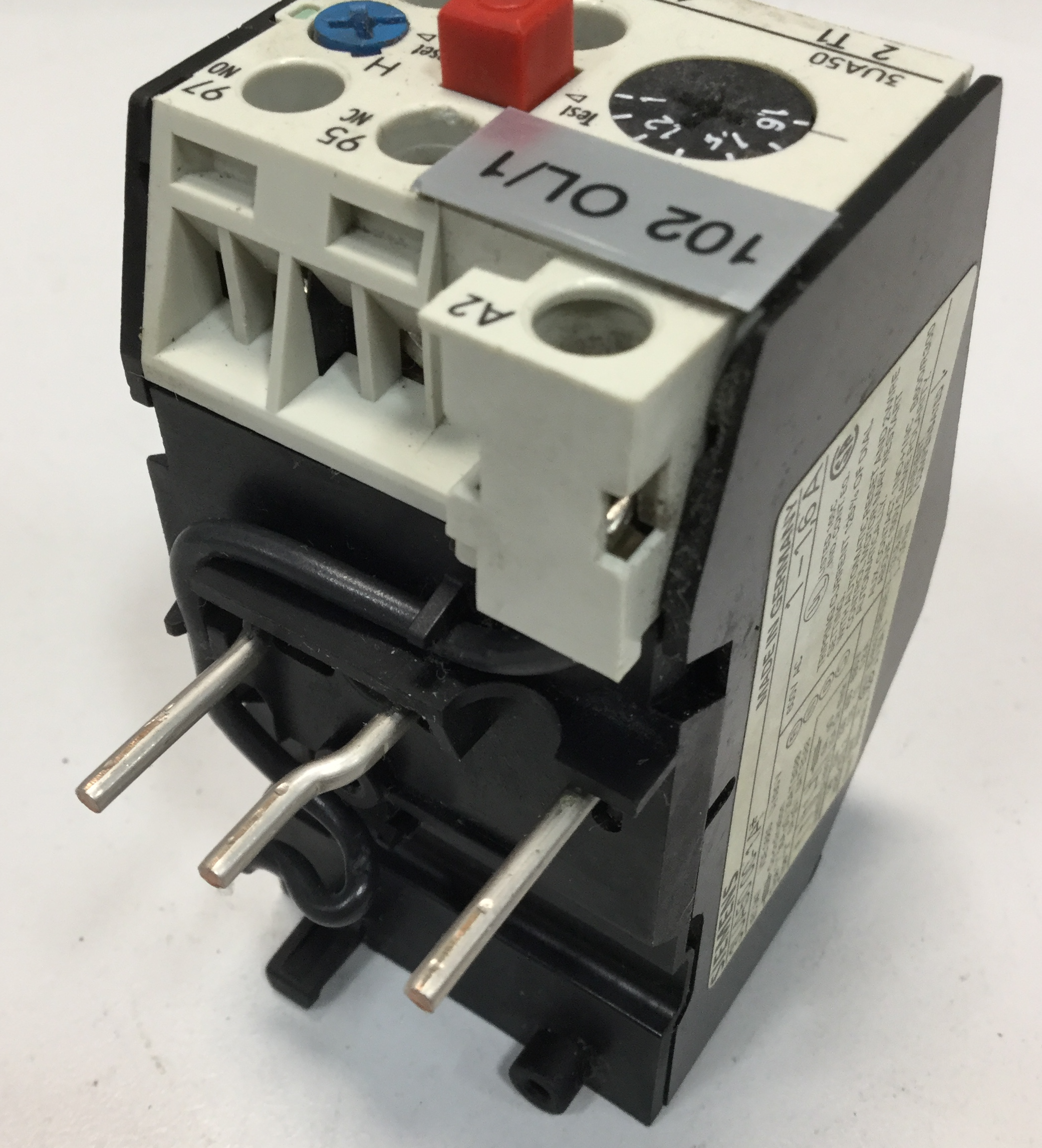 Used SIEMENS Overload Relay 3UA5000-1A USED