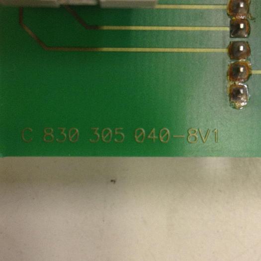 Used BATTENFELD Circuit Board C 830 305 040-8V1 #103050