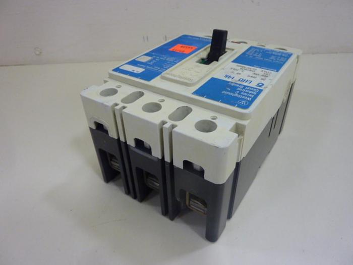 Used WESTINGHOUSE 20 Amp Circuit Breaker EHD3020 #46539
