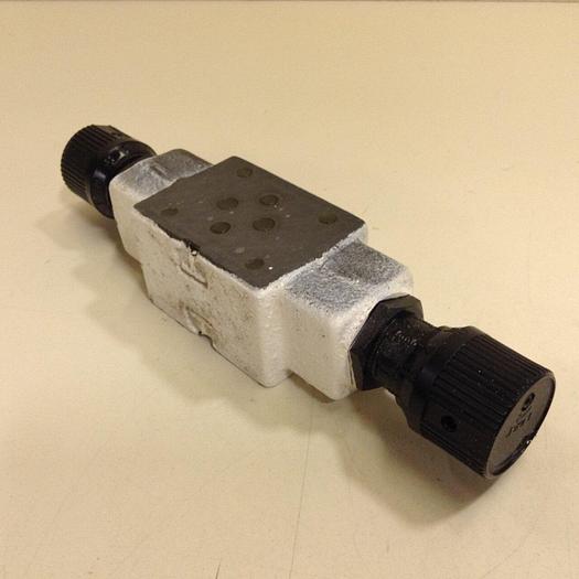 Used YUKEN Throttle & Check Modular Valve MSW-01-X-50 #72545