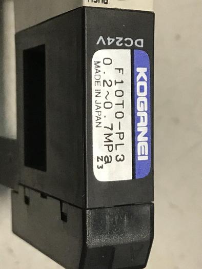 Used KOGANEI Valve & Manifold F10T0-PL3 #120878