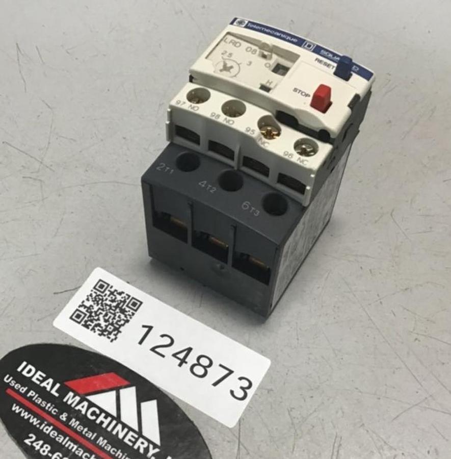 TELEMECANIQUE Overload Relay LRD08 USED