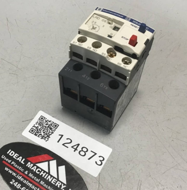 TELEMECANIQUE Overload Relay LRD08 USED