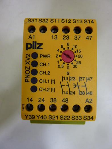 Used PILZ Safety Relay PNOZXV22S2SZ #52265