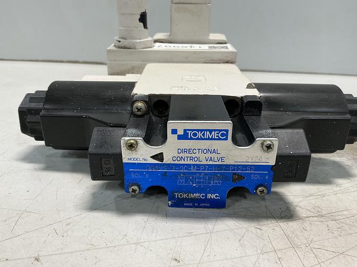 Used TOKIMEC DG4VS-30C-M-P7-H-7-P12-52