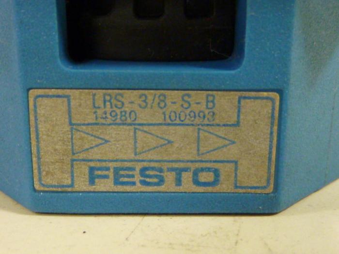 Used FESTO Pneumatic Regulator LRS-3/8-S-B #58520