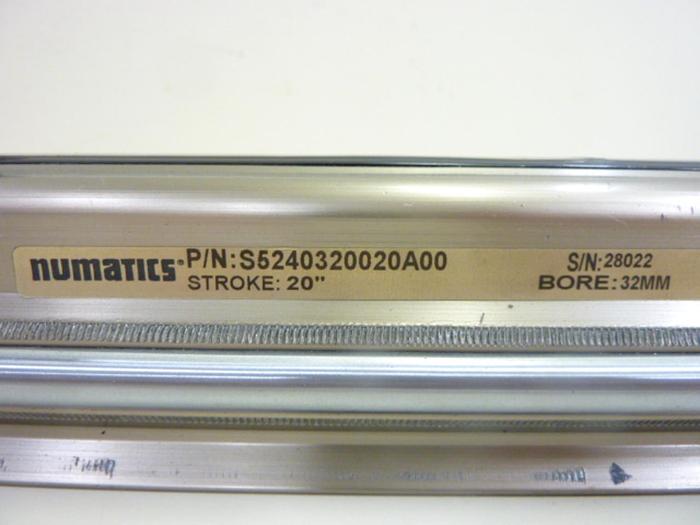 Used NUMATICS Bearing Rails S5240320020A00 #44576