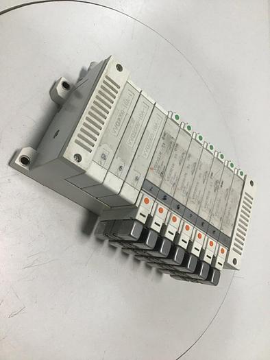 Used SMC Solenoid Valves & Manifold VVQ2000-10A-1 #115101
