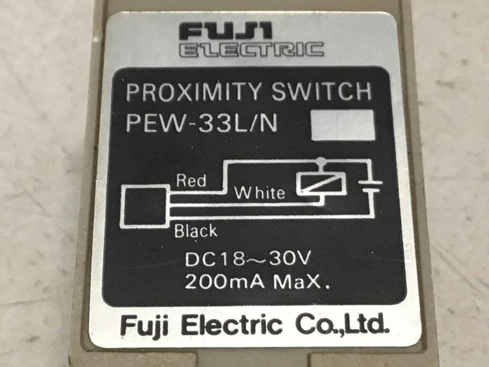 Used FUJI ELECTRIC Proximity Switch PEW-33L/N #128479