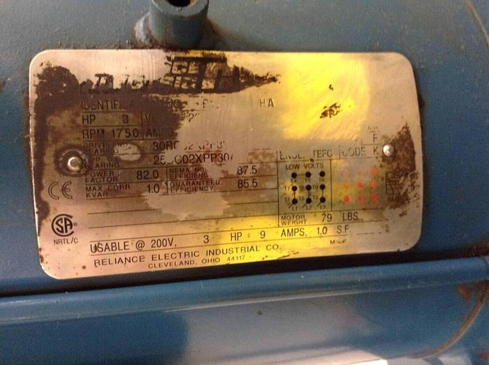 Used MICHIGAN FLUID POWER Hydraulic Power Pack RM-08-22 Used