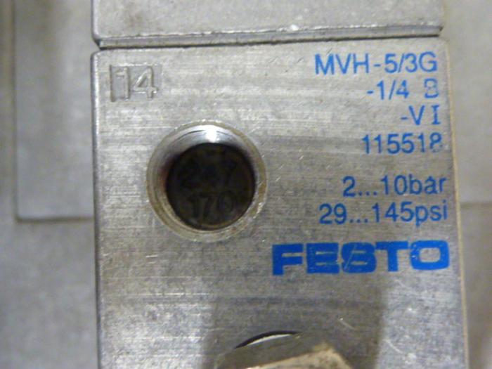 Used FESTO Control Block / Valve Terminal IFB8-02 #52771