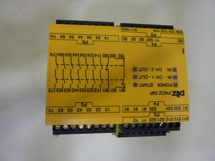 Used PILZ Safety Relay PNOZX9P24VDC7N/O2N/C2SO #66532