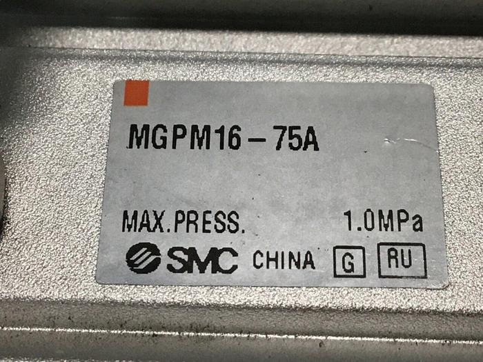 Used SMC Cylinder MGPM16-75A #115113