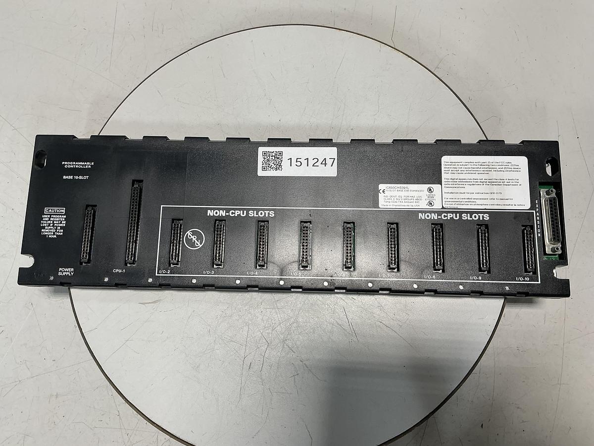 Used GE FANUC IC693CHS391L