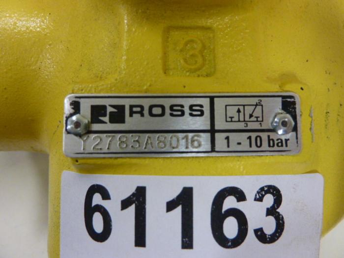 Used ROSS Pneumatic Valve Y2783A8016 #61163