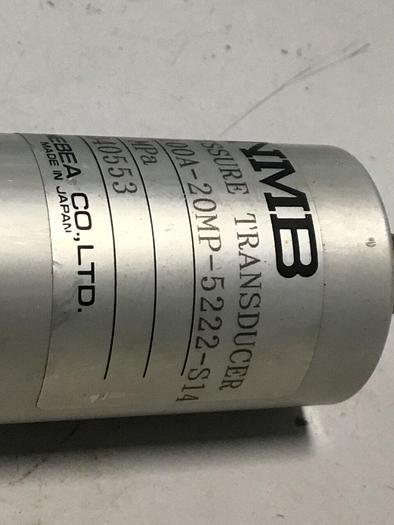 Used NMB Pressure Transducer NS100A-20MP-5222-S14 #126492