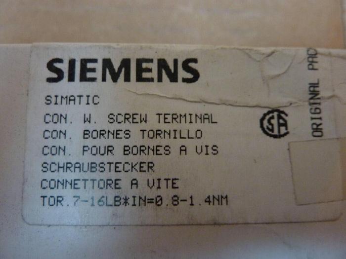 SIEMENS Terminal Block 6ES5 490-7LB11 #24702