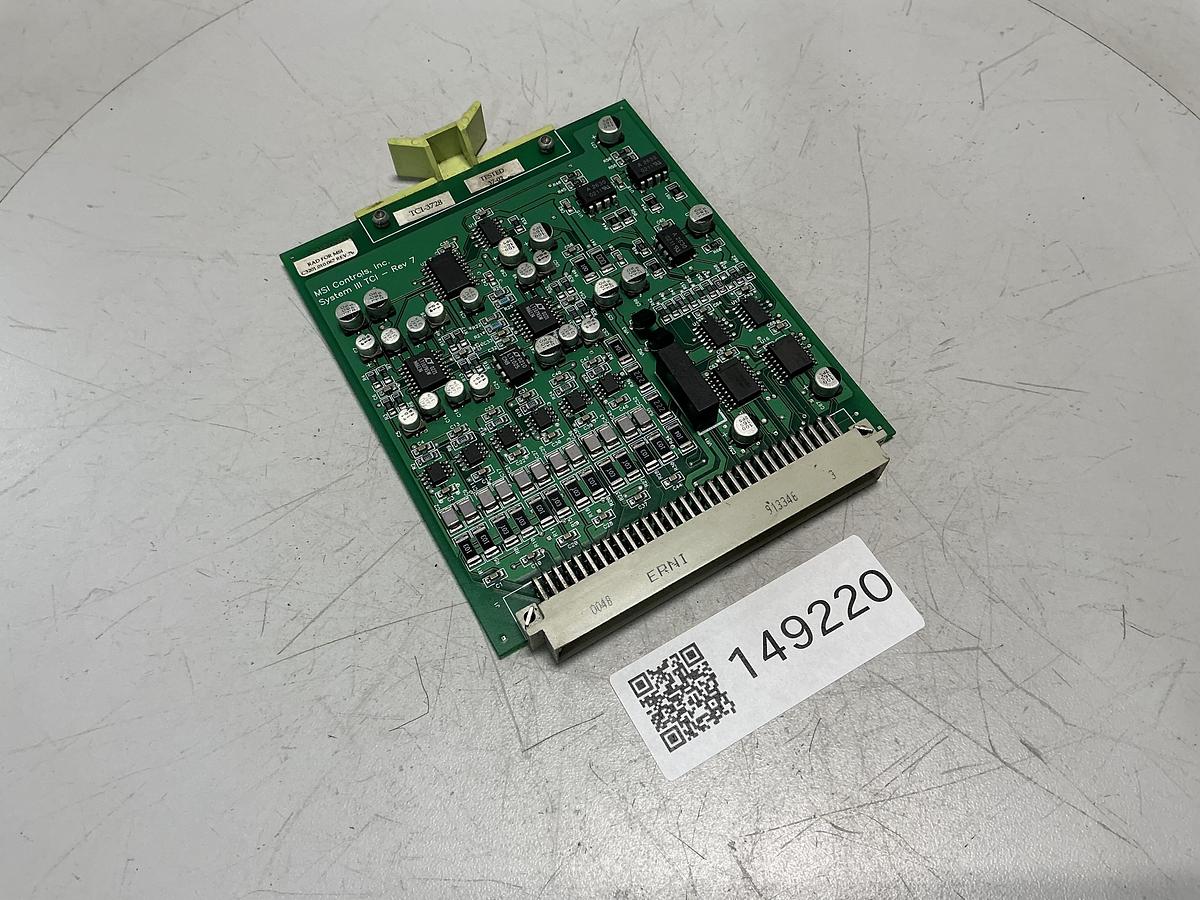 Used MSI CONTROLS C3201.010.067