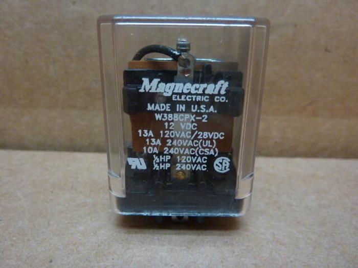 Used MAGNECRAFT Relay W388CPX-2 #27618