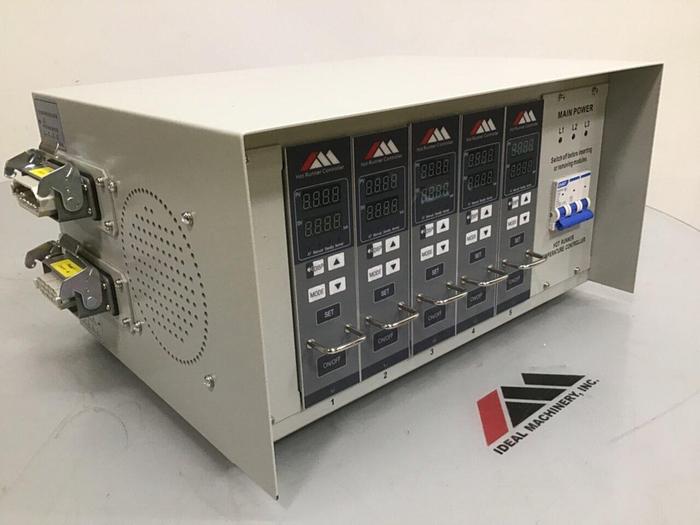 Used METAL FABRICATOR 5 Zone Hot Runner HRTC-05S/L-A1 USED