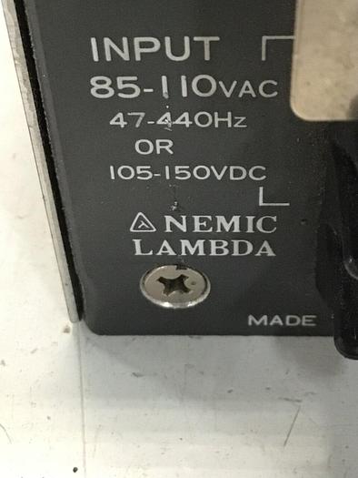 Used NEMIC-LAMBDA Power Supply ET-5B #139568