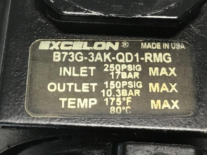 Used NORGREN Filter Drain B73G-3AK-QD1-RMG #124700