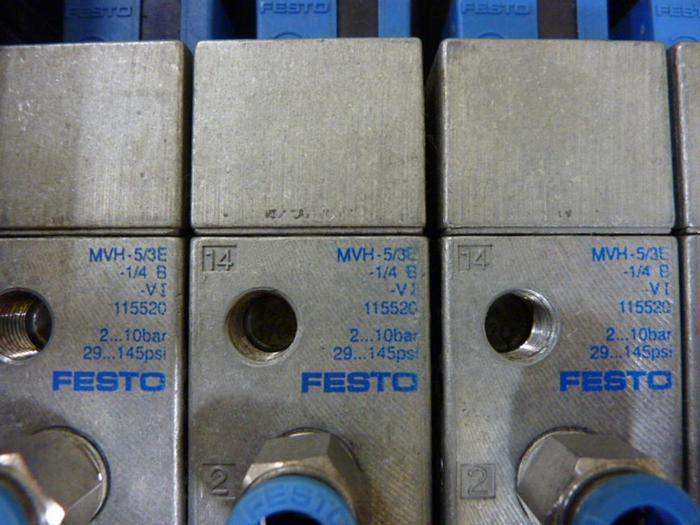 Used FESTO Control Block / Valve Terminal IFB8-02 #52759