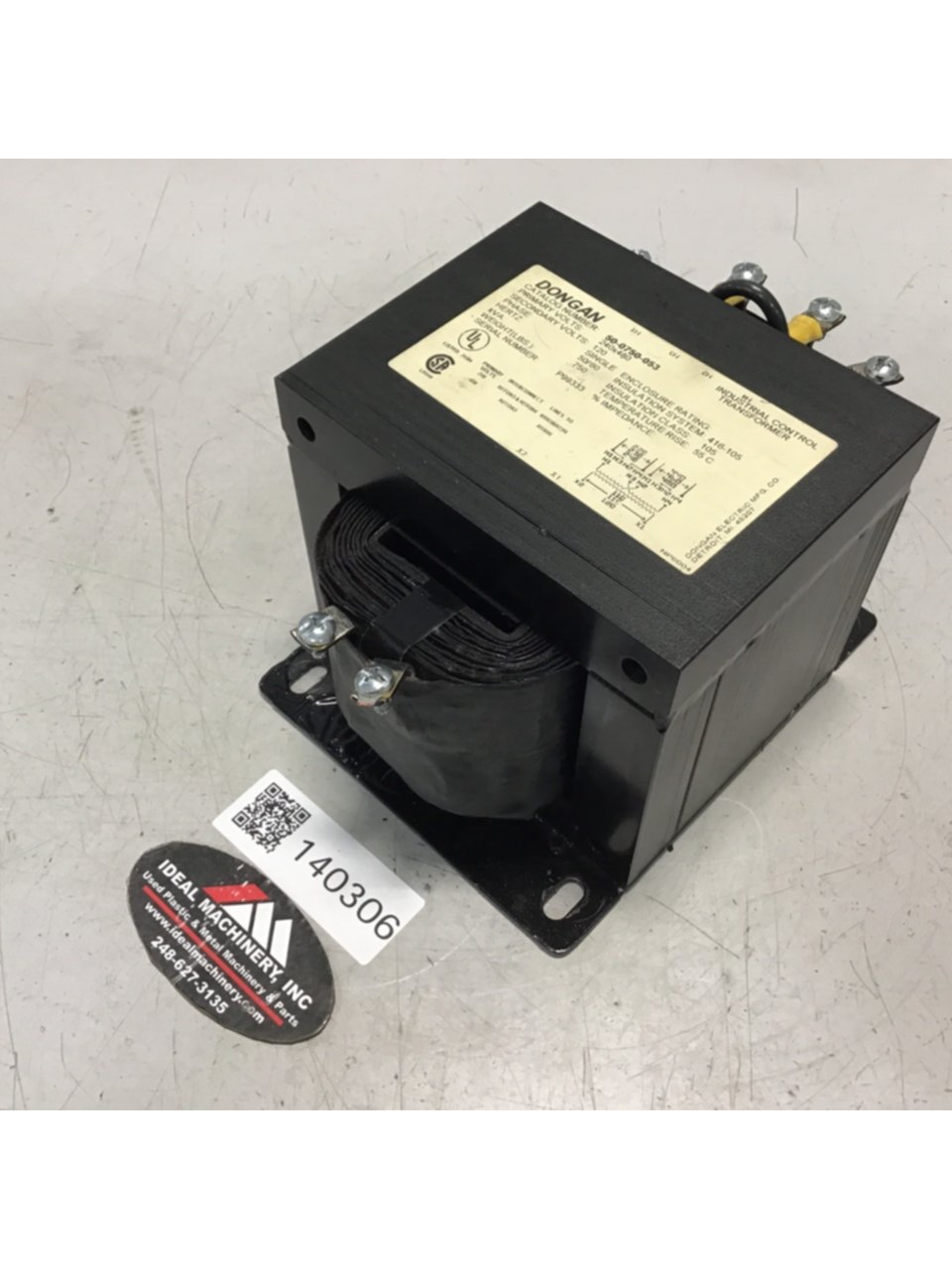 Used DONGAN .750 kVA Industrial Control Transformer 50-0750-053 USED