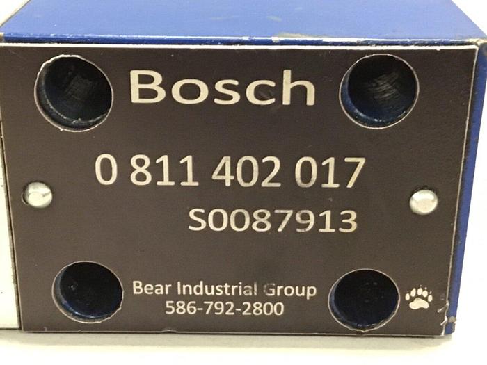 Used BOSCH Proportional Pressure Relief Valve 0 811 402 017 Used