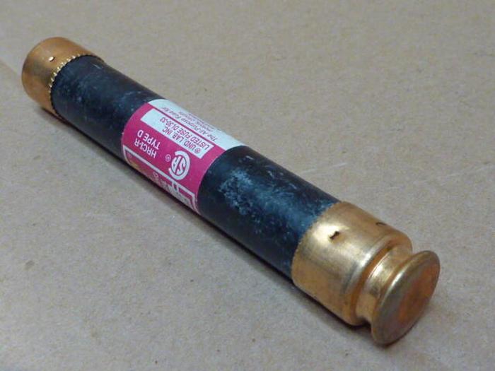 Used FUSETRON 2 1/2 Amp Fuse FRS-R-2-1/2 #33706