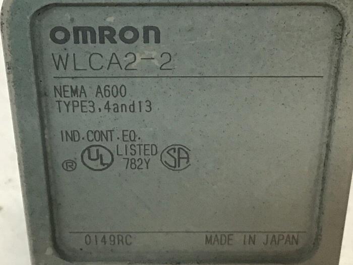 Used OMRON Limit Switch WLCA2-2 USED