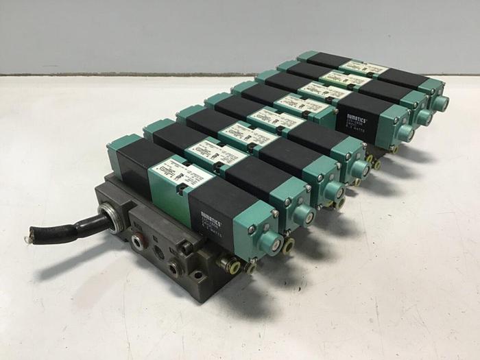 Used NUMATICS Control Block w/ Valves 081SS400M000061 #130804