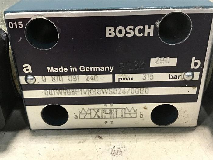 Used BOSCH Valve 0 810 091 240 Used