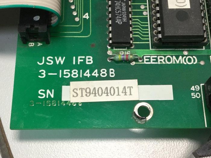 Used JSW Control Board 3-1581448B #101563