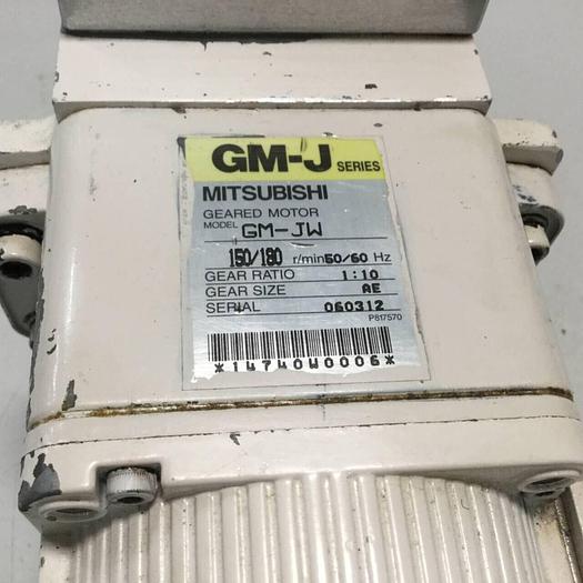 Used MITSUBISHI GEARMOTOR w/ Feed Throat Slide GM-JW USED