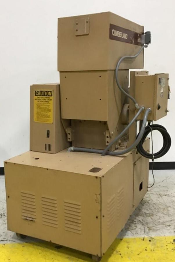 Used CUMBERLAND 10 HP Grinder / Granulator, 284 GRAN 3KN 10, Used