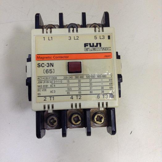 Used FUJI ELECTRIC Magnetic Contactor SC-3N 4NC2H0 #77942